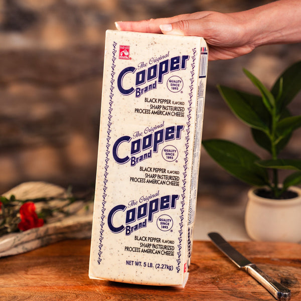 Cooper Sharp Black Pepper American Cheese